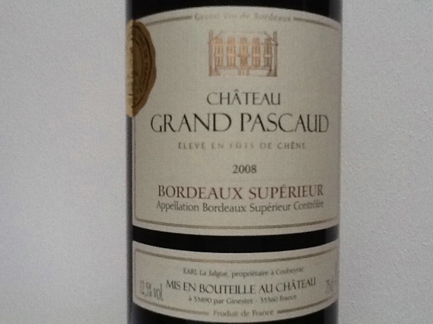 Le Grand Humeau AOP Bordeaux vin rouge