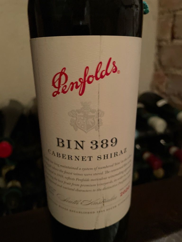 2021 Penfolds Bin 389 - CellarTracker