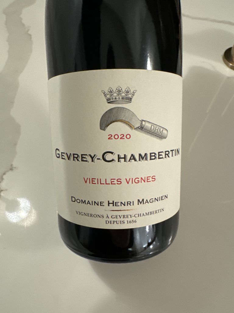 2020 Henri Magnien Gevrey-Chambertin Vieilles Vignes - CellarTracker
