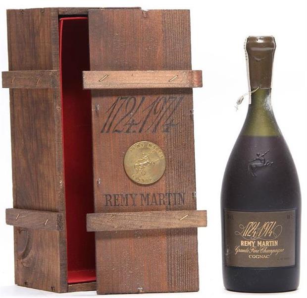 ブランデー REMY MARTIN grande fine champagne 1724 Remy Martin Cognac Remy Martin 1724-1974 Bicentenary Grande Fine