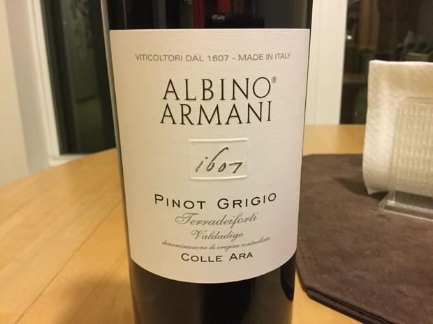 2016 Albino Armani Pinot Grigio Colle Ara, Italy, Trentino-Alto Adige,  Trentino, Valdadige Terra dei Forti - CellarTracker