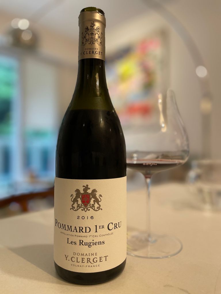 2015 Domaine Y. Clerget Pommard 1er Cru Les Rugiens - CellarTracker
