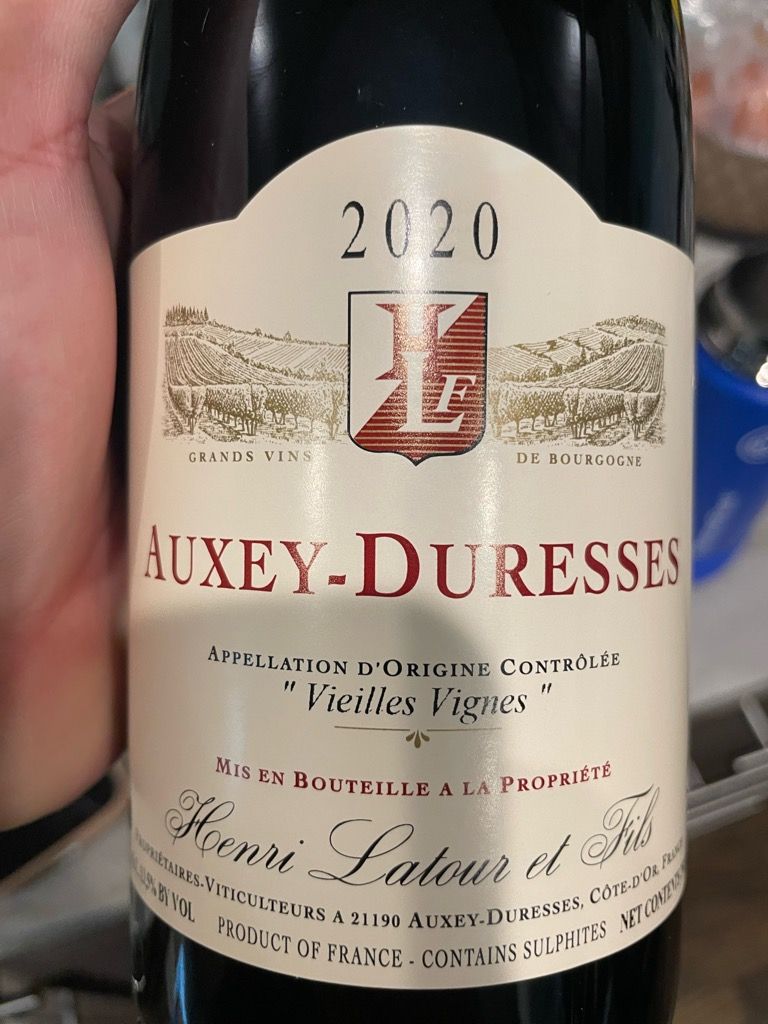 2023 Henri Latour Auxey-Duresses Vieilles Vignes - CellarTracker