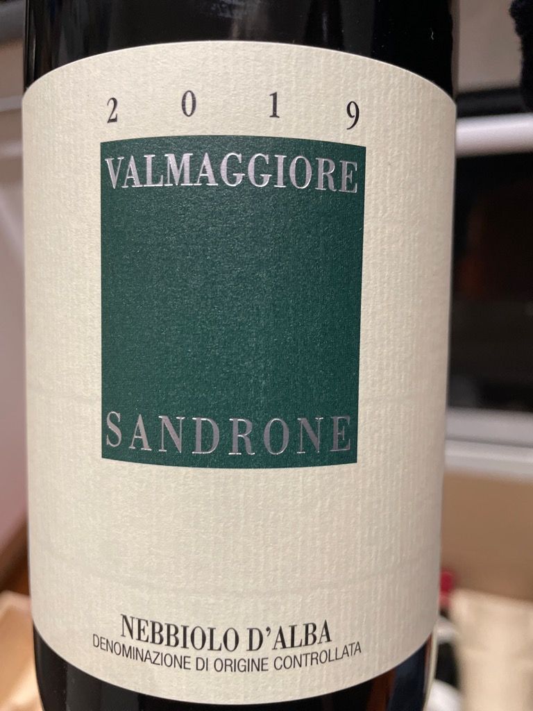 2021 Luciano Sandrone Valmaggiore Nebbiolo d'Alba
