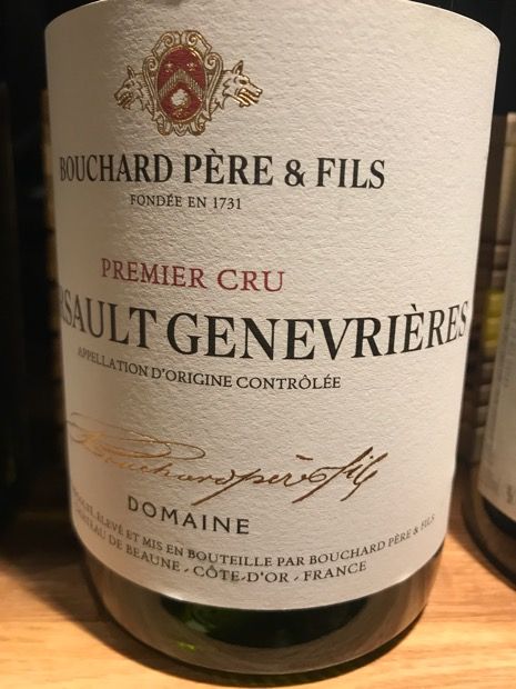 2018 Bouchard Père et Fils Meursault 1er Cru Les Genevrières