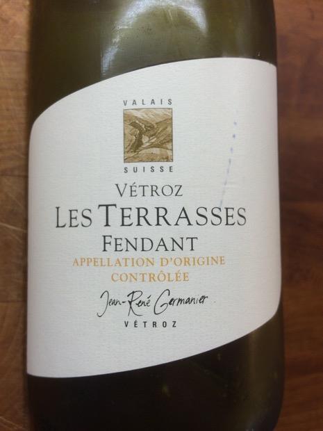 2006 Jean-René Germanier Fendant Les Terrasses, Switzerland, Valais ...