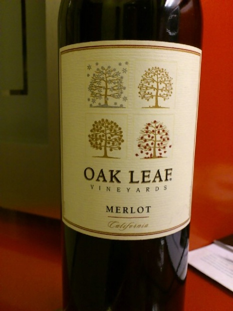 10 Oak Leaf Vineyards Merlot Usa California Cellartracker