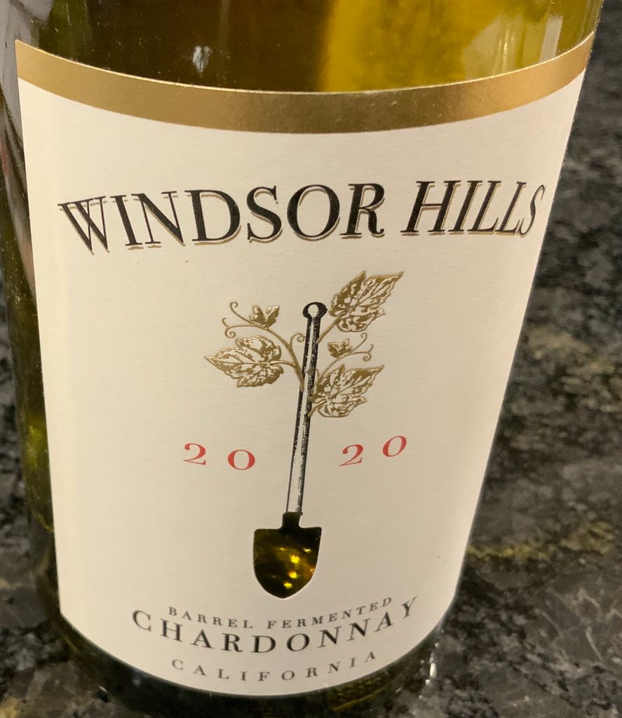 2020 Saddlehorn Cellars Chardonnay Windsor Hills, USA, California