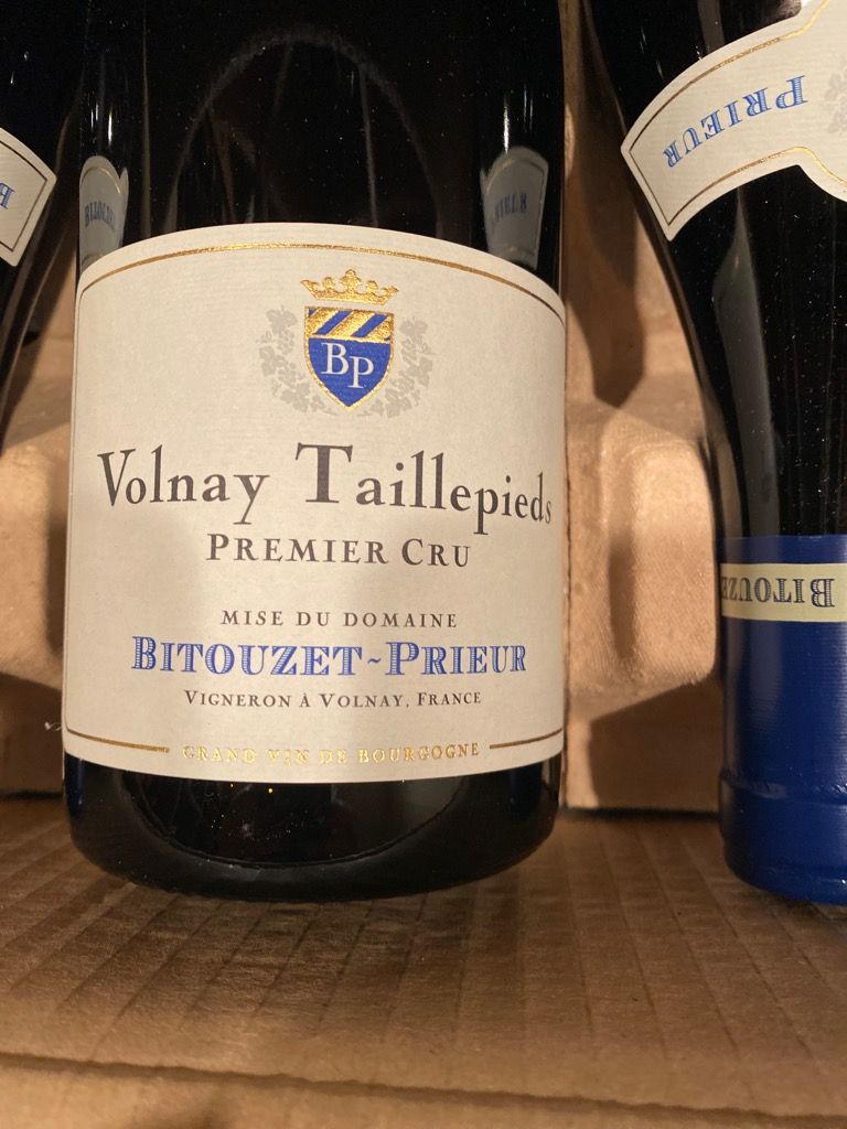 Étiquette Et Collerette Volney 1er Cru 1992 - JF Coche Dury - Originale - France