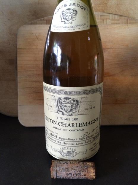 1984 Louis Jadot Corton-Charlemagne Domaine des Héritiers Louis