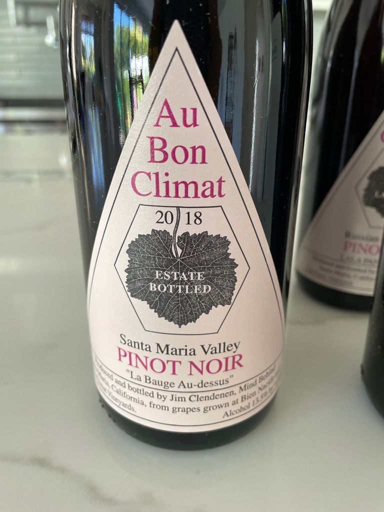 2009 Au Bon Climat Pinot Noir La Bauge Au-dessus - CellarTracker