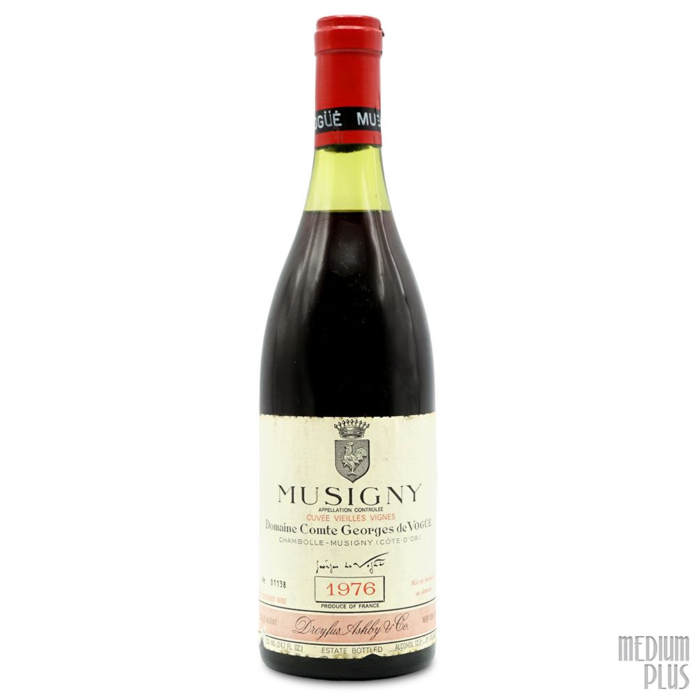 幻！植え替え前の特級ミュジニー ブラン1990年 【正規品】ヴォギュエ