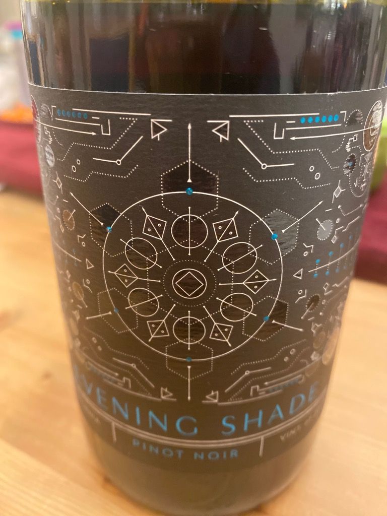2018 Evening Shade Pinot Noir, USA, California CellarTracker