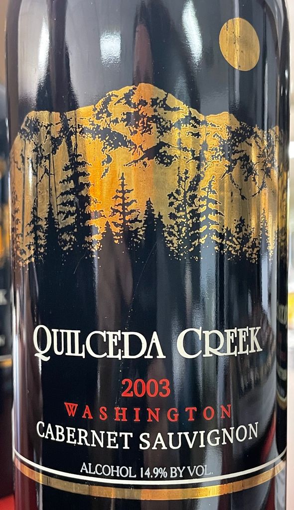 未開栓　希少　クィルシーダ・クリーク　2002 750ml 2002 Quilceda Creek Cabernet Sauvignon - CellarTracker