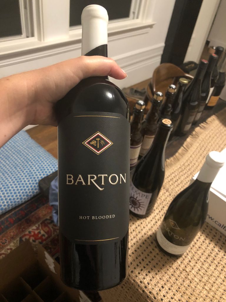 2017 Barton Family Winery Counoise Hot Blooded Glen Rose Vineyard, USA