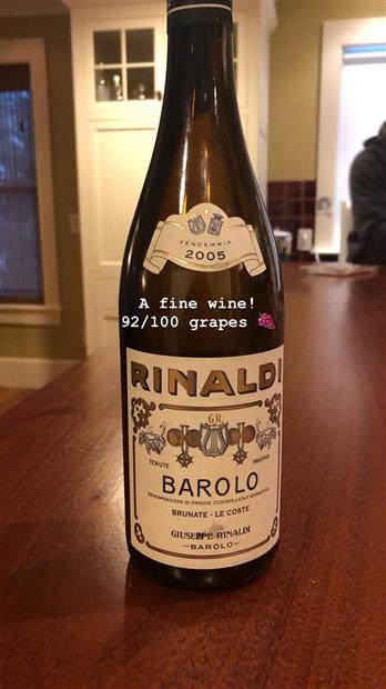 2003 Giuseppe Rinaldi Barolo Brunate Le Coste CellarTracker