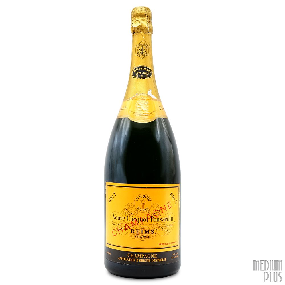 ヴーヴ・クリコ・ビサントネール アニバーサリー 1772-1972 N.V. Veuve Clicquot Champagne Brut Bicentenaire 1772-1972