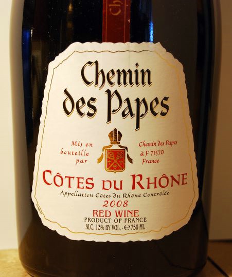 Chemin des capes glass 750ml (641586107099)