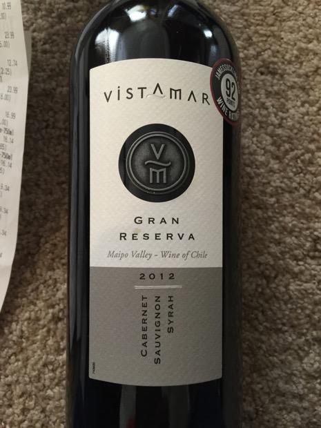 Vistamar Cellartracker