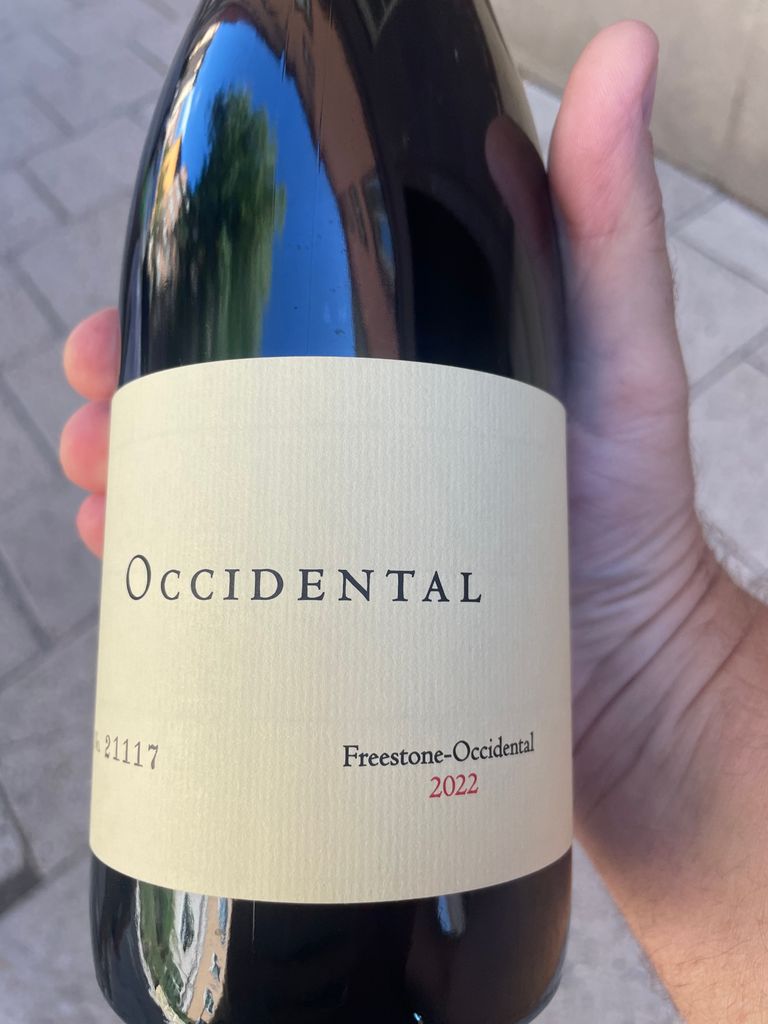 オクシデンタル Occidental 2022 Pinot Noir 2022 Occidental Pinot Noir Freestone-Occidental - CellarTracker