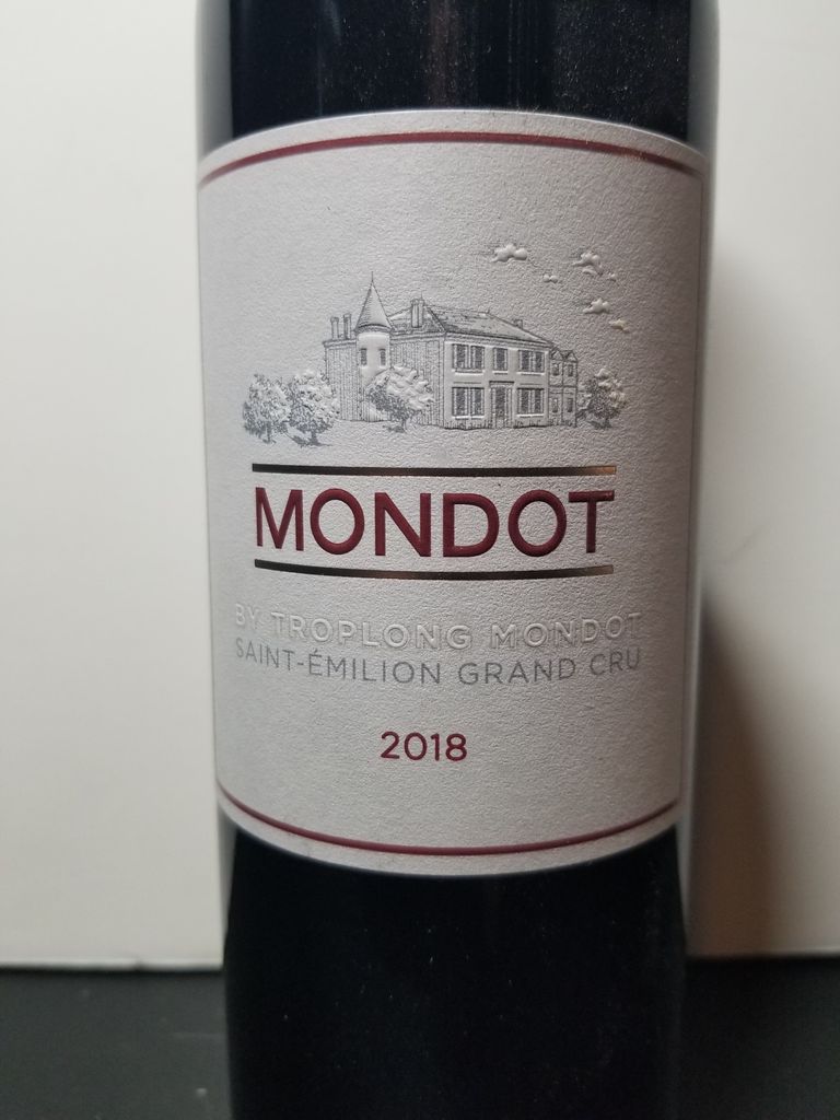 2018 Château Troplong Mondot Mondot - CellarTracker