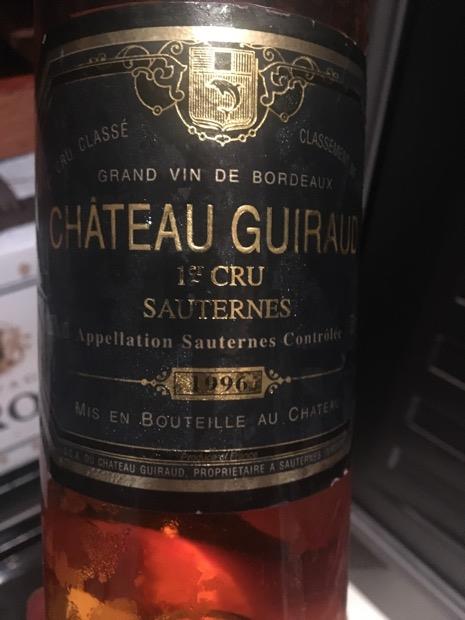 1922 CHATEAU GUIRAUD ソーテルヌ Chateau Guiraud Sauternes