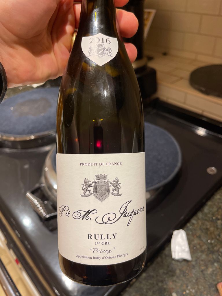 P&M ジャクソン ルリー 1er Cru ヴォスリー 2020 2020 Paul et Marie