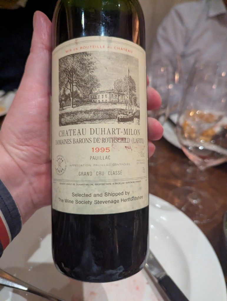 1995 Château Duhart-Milon - CellarTracker
