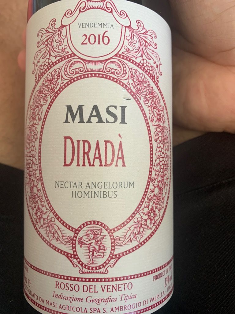 2016 Masi Dirada, Italy, IGT CellarTracker