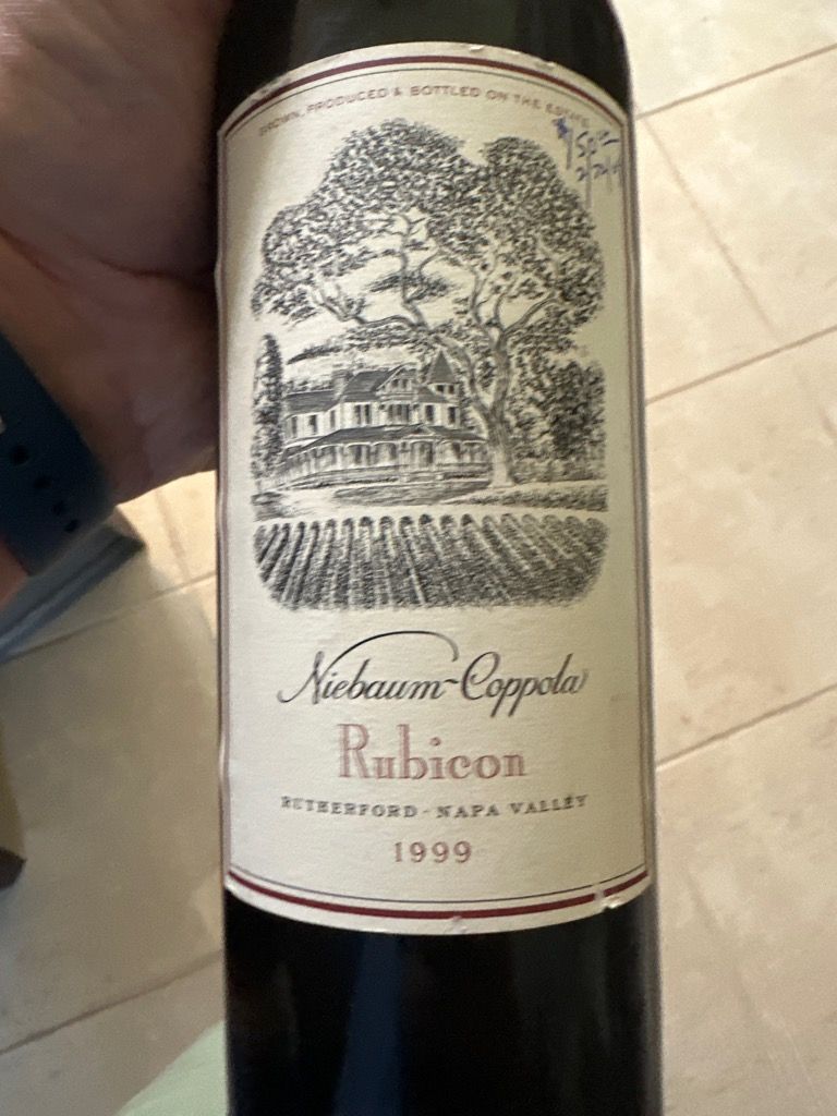 1999 Niebaum-Coppola Rubicon - CellarTracker