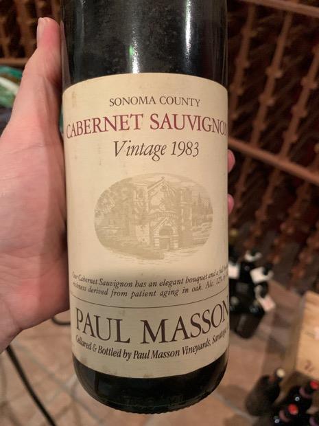 ヴィンテージ ワイン ZINFANDEL PAUL MASSON 1980 1974 PAUL MASSON
