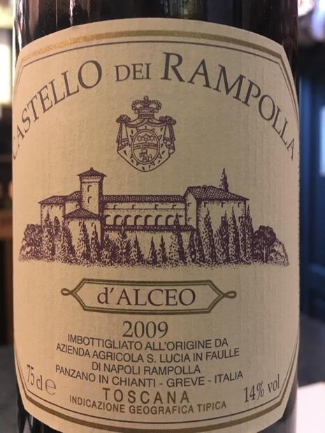 2009 Castello dei Rampolla d'Alceo - CellarTracker