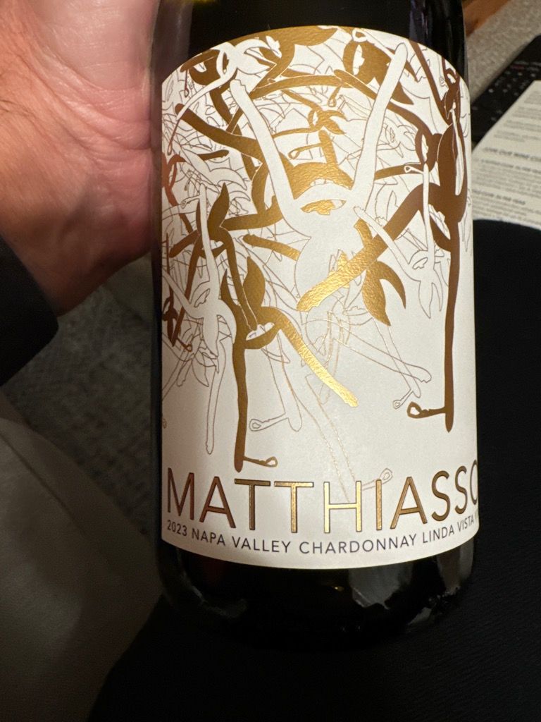 ワイン ima62otomihsah 2021 Matthiasson Chardonnay Linda Vista Vineyard - CellarTracker