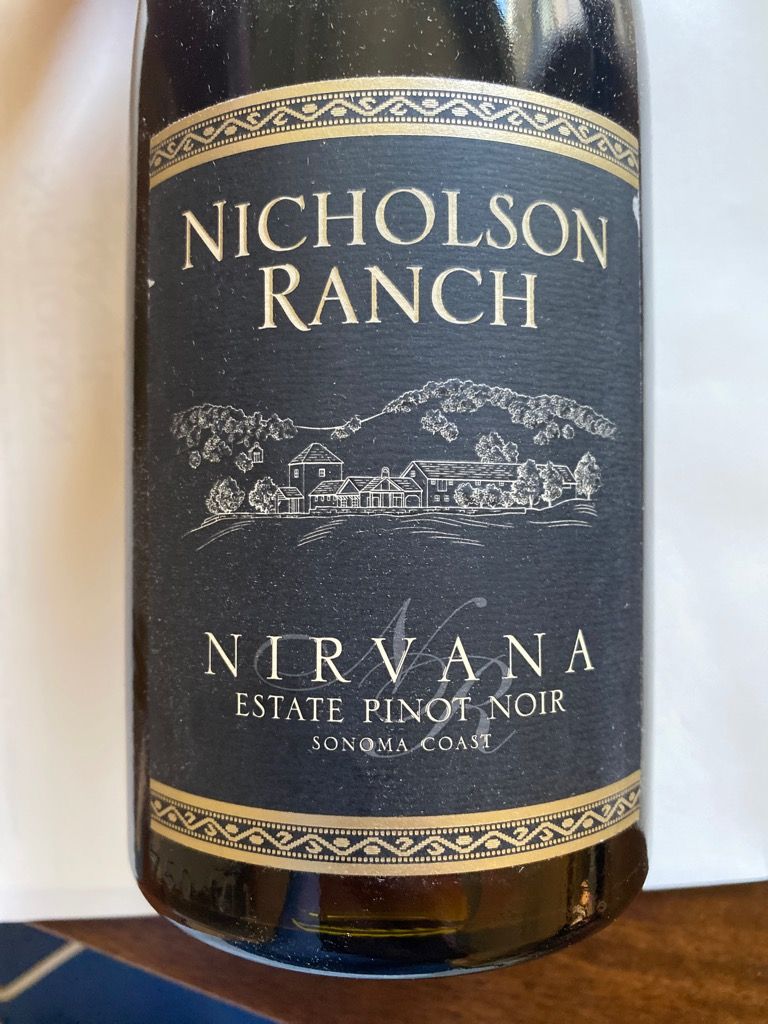 Nicholson Ranch Wine 2017 Nicholson Ranch Pinot Noir Nirvana, USA, California, Sonoma County ...