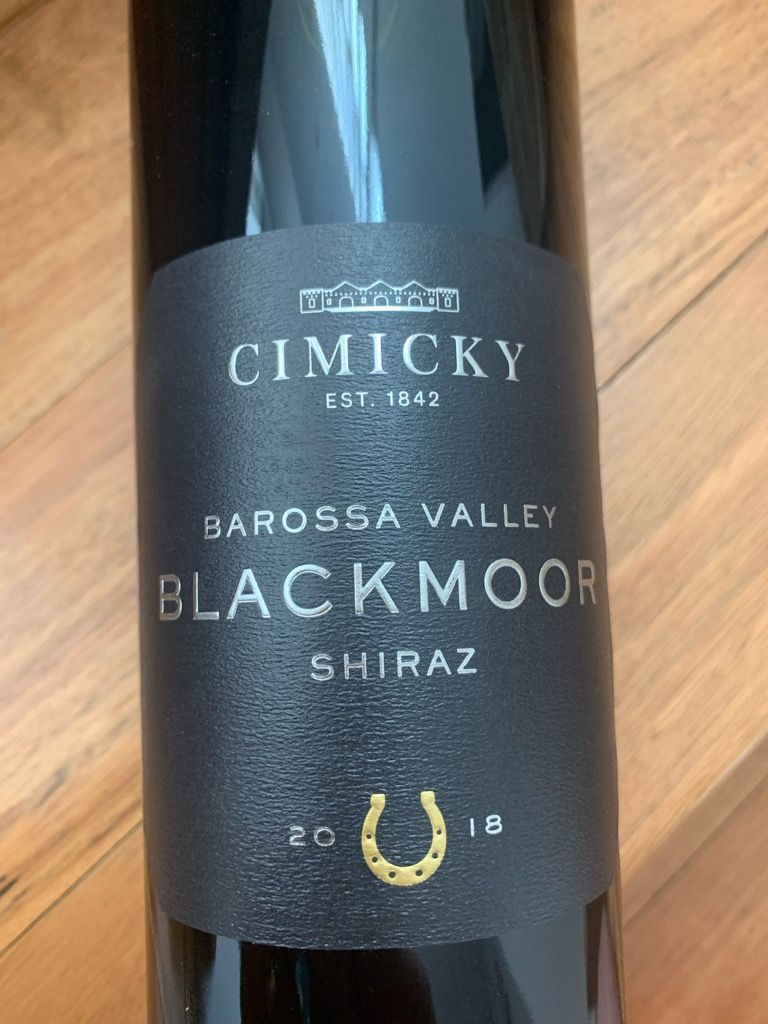 2018 Charles Cimicky Shiraz Blackmoor, Australia, South Australia ...