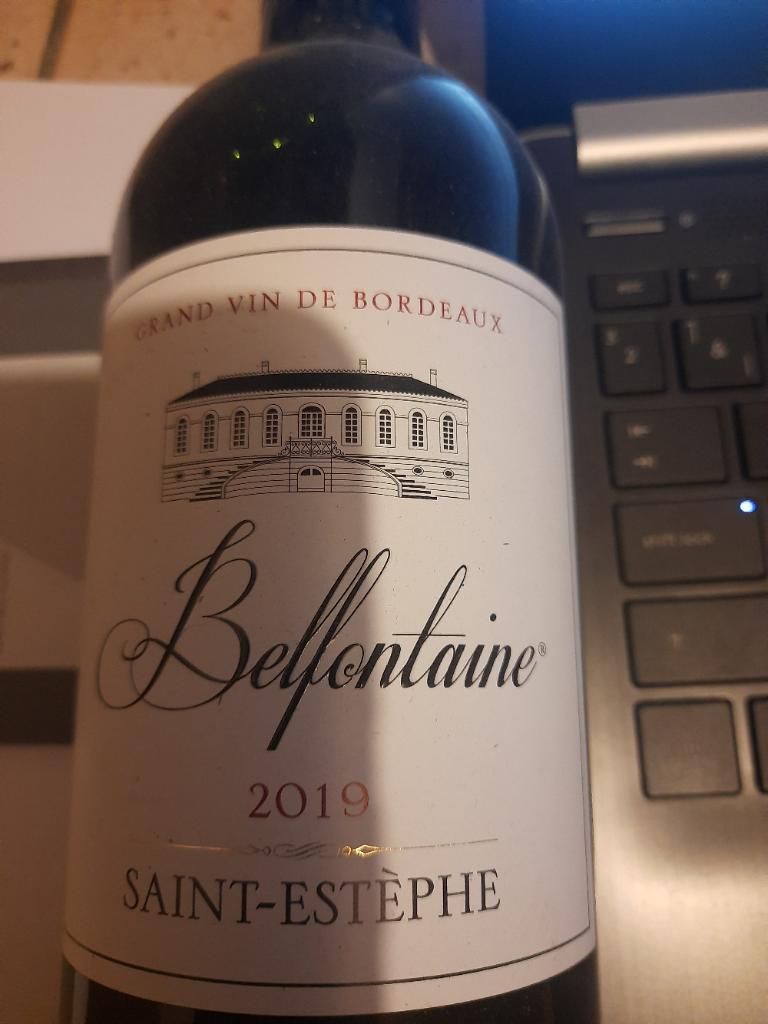 ETIQUETTE DE VIN-BORDEAUX-HAUT Médoc(1989)-Château Comtesse du Parc-N