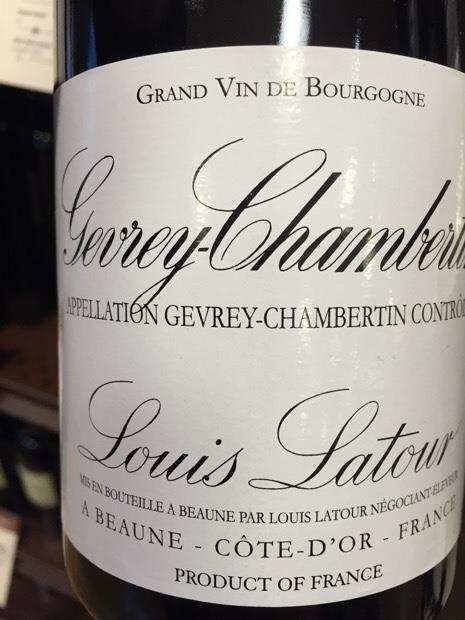 1983年Gevrey Chambertin Louis Latour 1983 Louis Latour Gevrey-Chambertin - CellarTracker