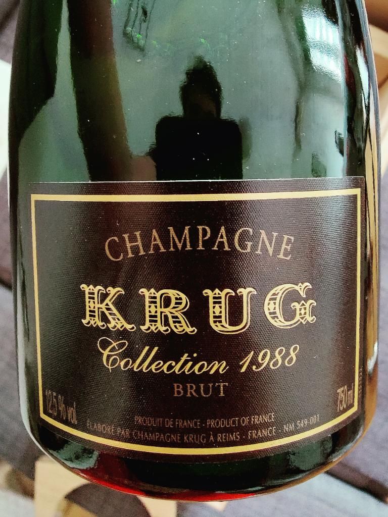 KRUG Brut Vintage 1988 Bottle (in Gift Box) - Dunells