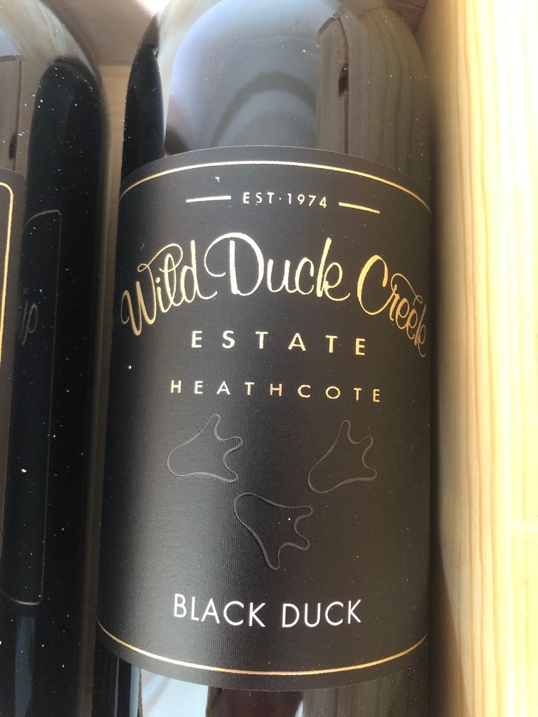 2016 Wild Duck Creek Shiraz Black Duck, Australia, Victoria, Central