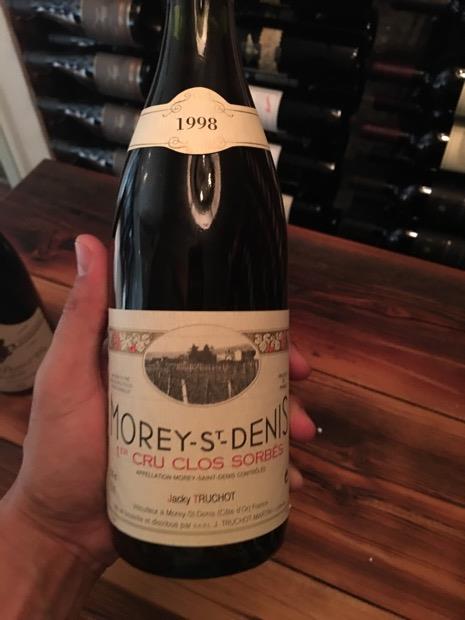 1999 Domaine Truchot-Martin Morey St. Denis 1er Cru Clos Sorbes Vieilles  Vignes - CellarTracker