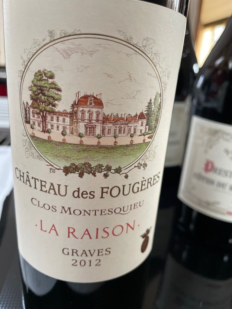 2015 Château des Fougères La Raison Clos Montesquieu - CellarTracker