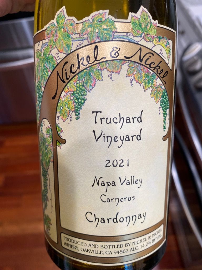 2021 Nickel & Nickel Chardonnay Truchard Vineyard, USA, California, Napa / Sonoma, Carneros