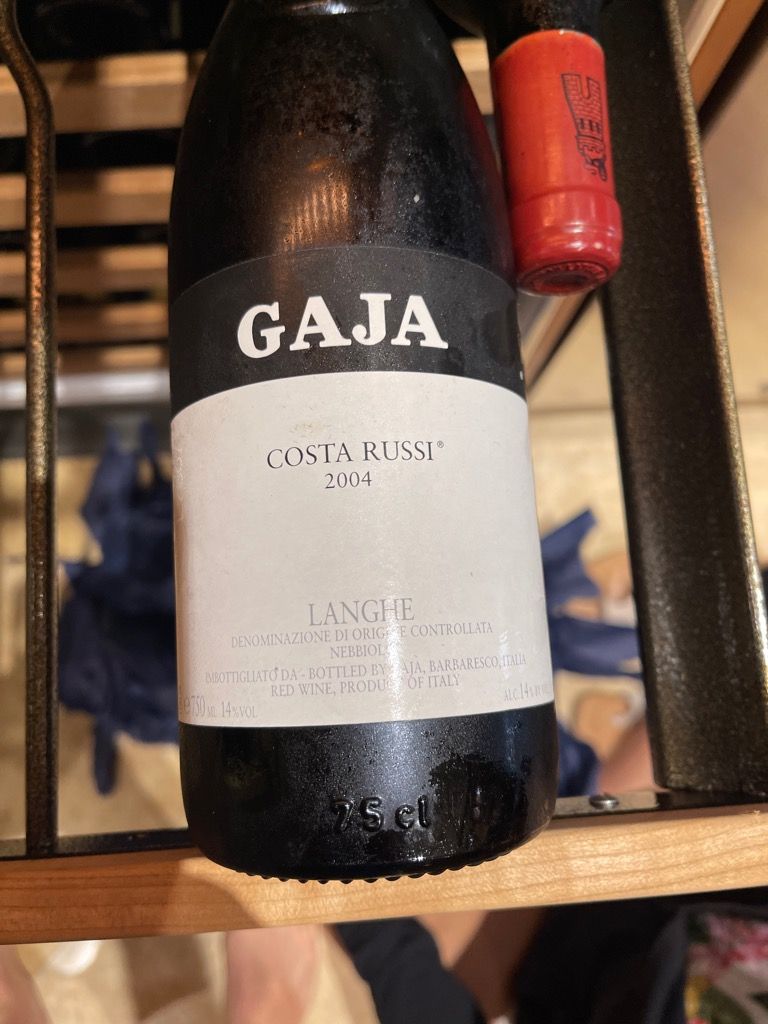 ワイン gaja costa russi 1996 1996 Gaja Costa Russi Langhe-Barbaresco, Piedmont, Italy