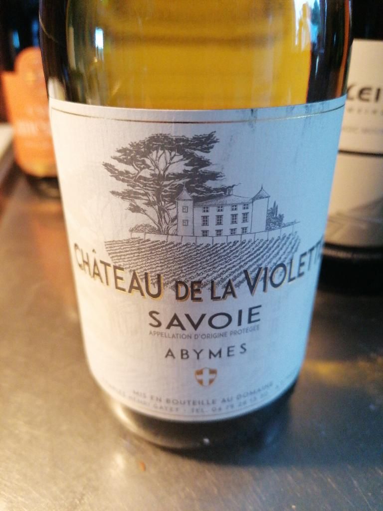 2021 Domaine du Château de la Violette Vin de Savoie Les Abymes, France, Savoie, Vin de Savoie 2021 Domaine du Château de la Violette Vin de Savoie Les Abymes, France, Savoie, Vin de Savoie