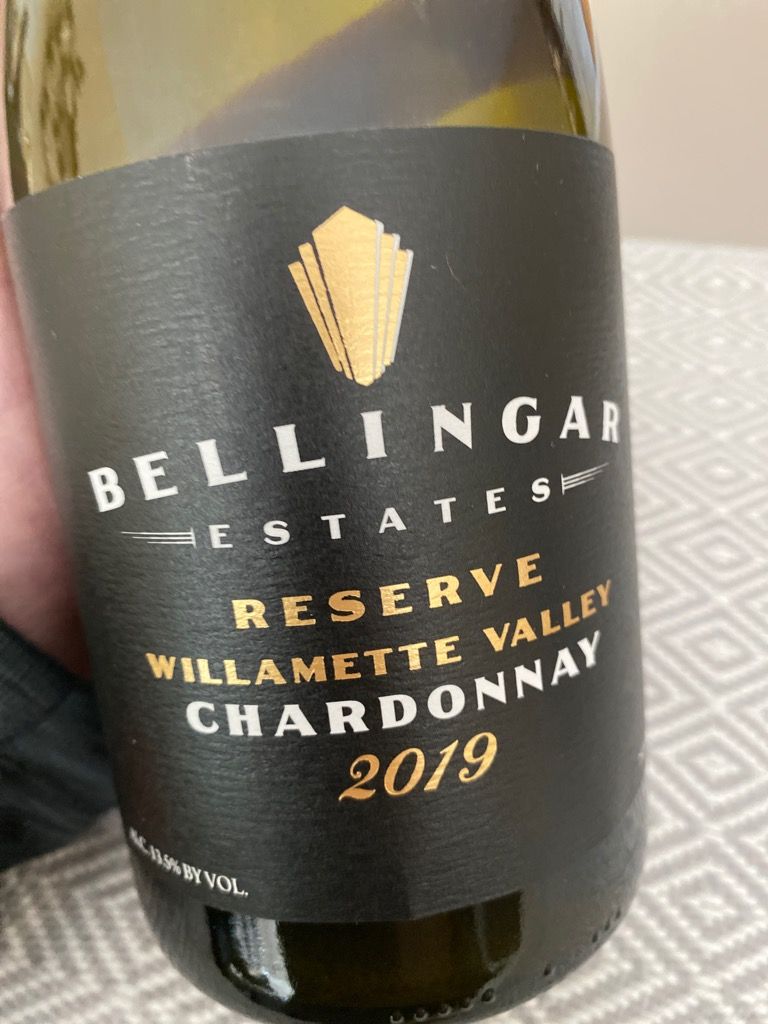 2019 Bellingar Estates Chardonnay, USA, Oregon, Willamette Valley