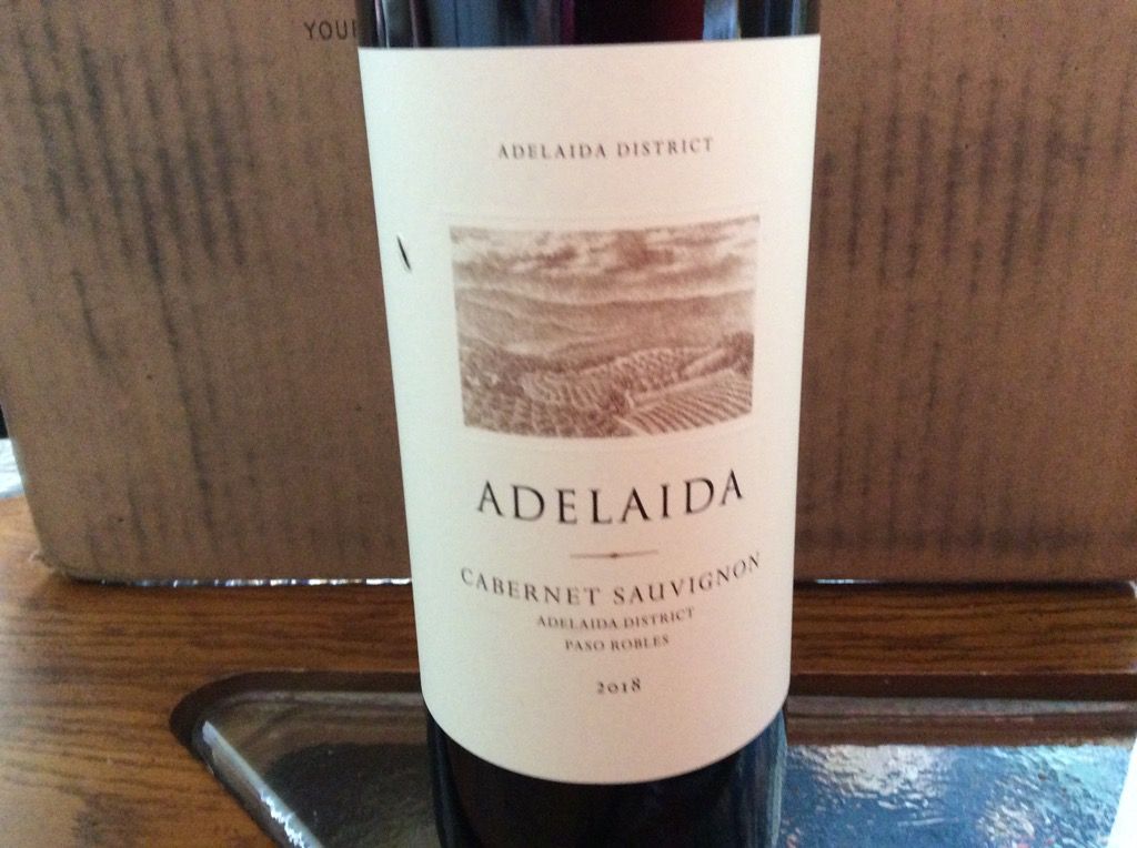 2018 Adelaida Sauvignon Paso Robles Adelaida District, USA