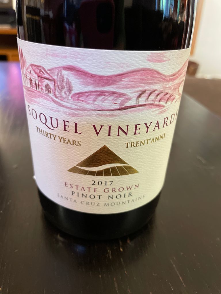2021 Soquel Vineyards Pinot Noir Estate, USA, California, Santa Cruz