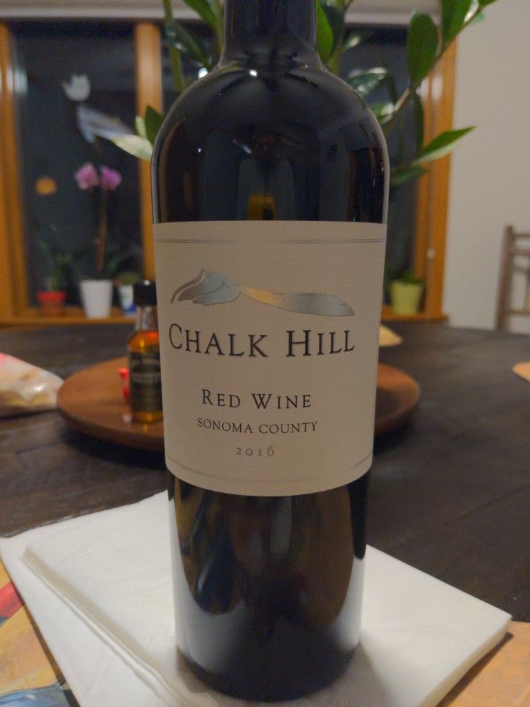 2016 Chalk Hill Red Wine, USA, California, Sonoma County, Chalk Hill CellarTracker