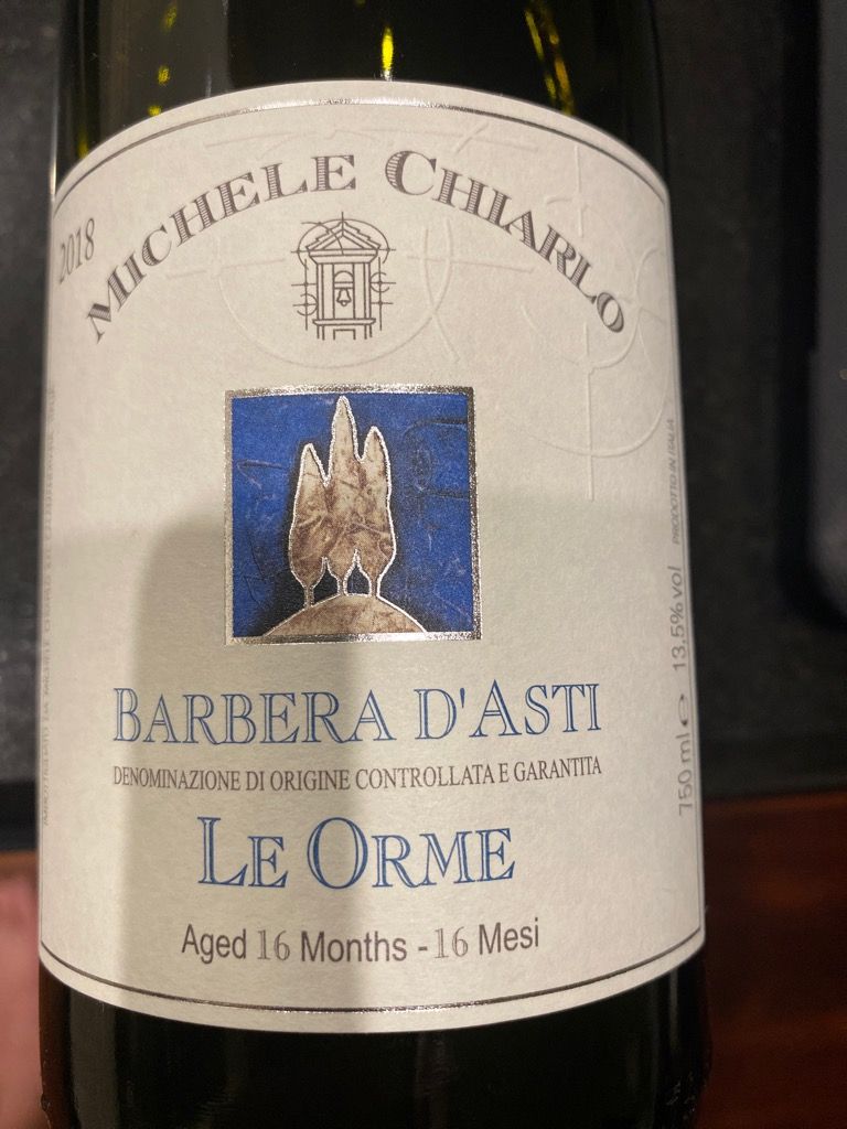 2018 Michele Chiarlo Barbera d Asti Le Orme CellarTracker