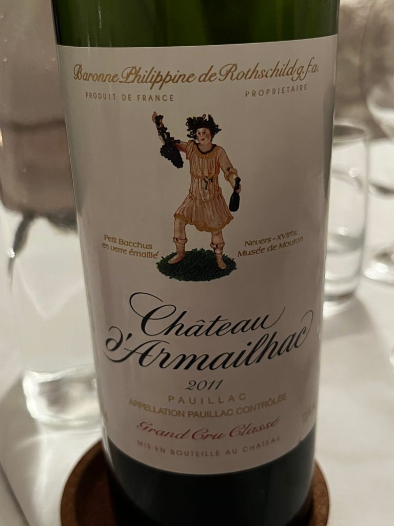 2012 Château d'Armailhac - CellarTracker